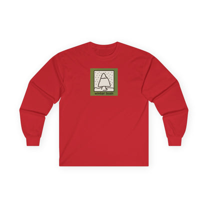 Cotton Long Sleeve Tee (WBu)